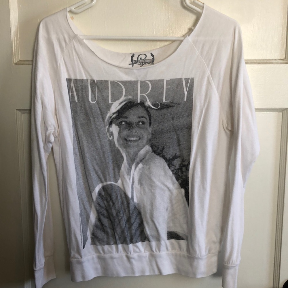 White Audrey Hepburn sweater